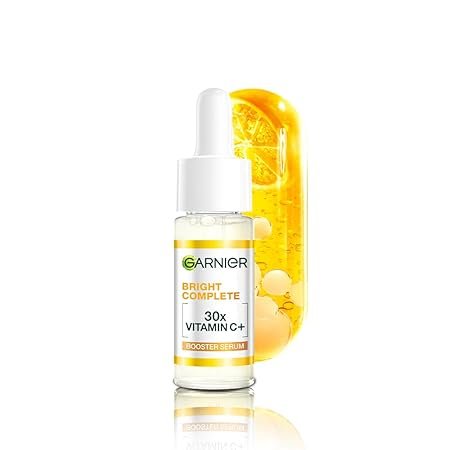 Garnier Vitamin C + Face Serum for Skin Brightening & Anti-Dark Spots.